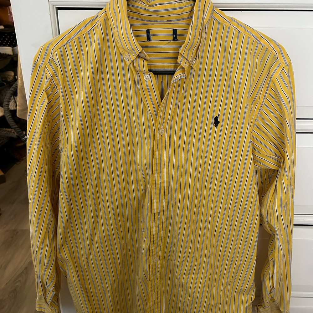 Men’s polo button up